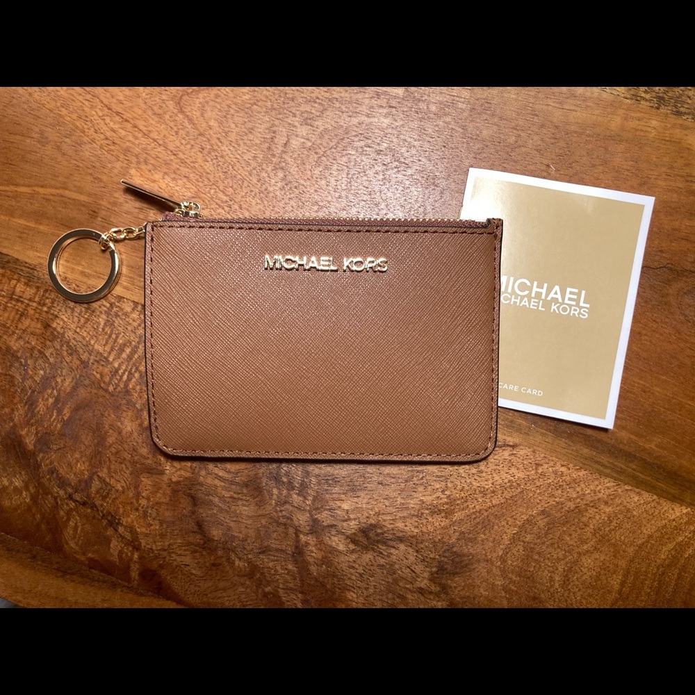 Brand new Michael Kors Card Wallet Keychain